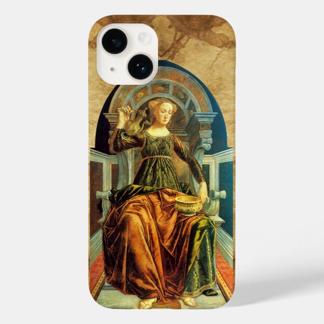 ANTIQUE RENAISSANCE TAROTS 14 / TEMPERANCE Case-Mate iPhone CASE (Back)