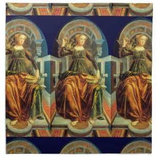 ANTIQUE RENAISSANCE TAROTS 14 / TEMPERANCE NAPKIN