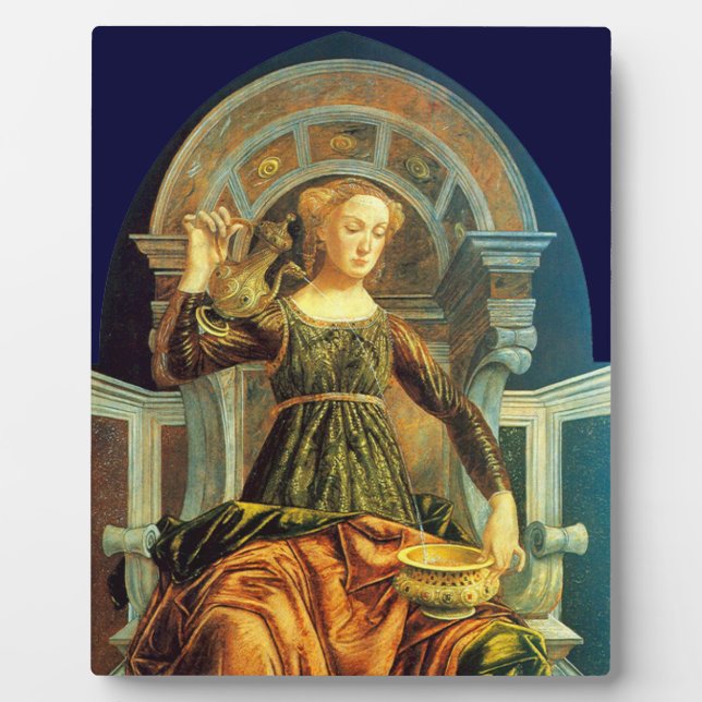 ANTIQUE RENAISSANCE TAROTS 14 / TEMPERANCE PLAQUE (Front)