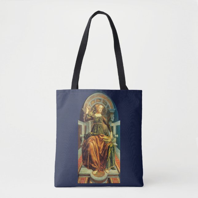 ANTIQUE RENAISSANCE TAROTS 14 / TEMPERANCE  TOTE BAG (Front)