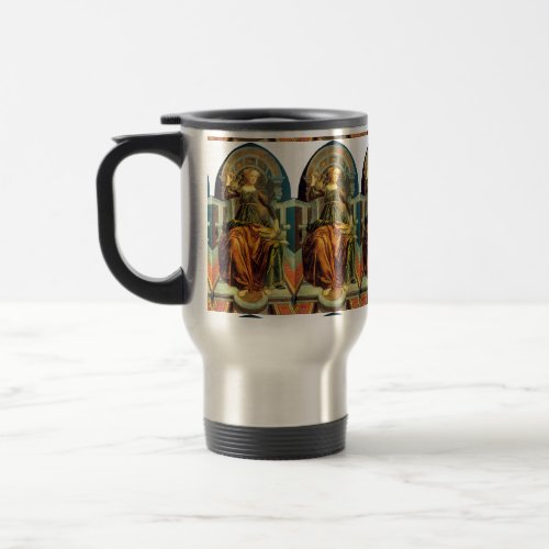 ANTIQUE RENAISSANCE TAROTS 14  TEMPERANCE TRAVEL MUG