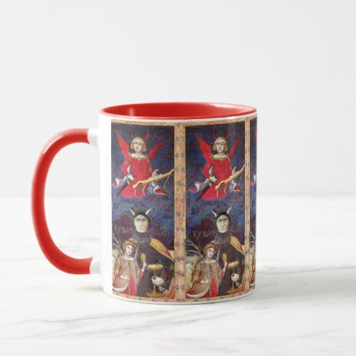 ANTIQUE RENAISSANCE TAROTS 15 THE DEVIL MUG