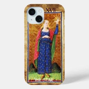 ANTIQUE RENAISSANCE TAROTS 17 / THE STAR iPhone 15 CASE