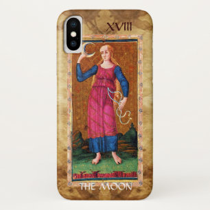ANTIQUE RENAISSANCE TAROTS 18 / THE MOON iPhone X CASE