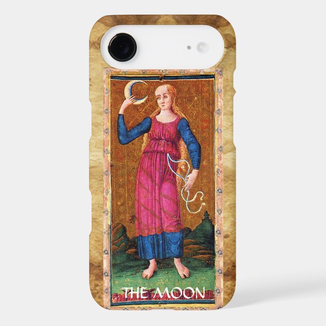 ANTIQUE RENAISSANCE TAROTS 18 / THE MOON Case-Mate iPhone CASE (Back)