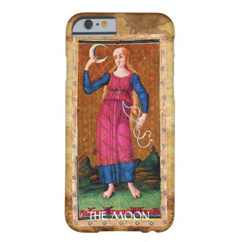 ANTIQUE RENAISSANCE TAROTS 18  THE MOON BARELY THERE iPhone 6 CASE