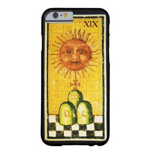 ANTIQUE RENAISSANCE TAROTS 19  THE SUN BARELY THERE iPhone 6 CASE