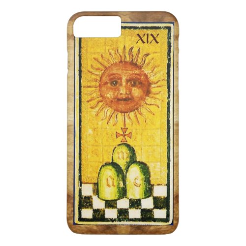 ANTIQUE RENAISSANCE TAROTS 19  THE SUN iPhone 8 PLUS7 PLUS CASE