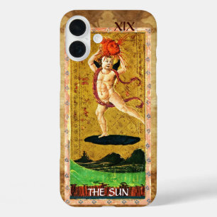 ANTIQUE RENAISSANCE TAROTS 19 / THE SUN iPhone 16 PLUS CASE