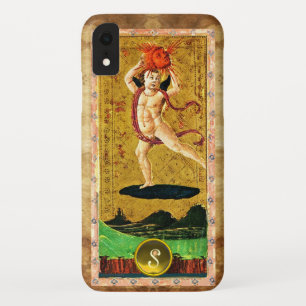ANTIQUE RENAISSANCE TAROTS 19 THE SUN Gem Monogram iPhone XR Case