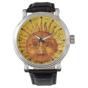 ANTIQUE RENAISSANCE TAROTS 19 / THE SUN WATCH