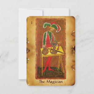 ANTIQUE RENAISSANCE TAROTS 1 / THE MAGICIAN ANNOUNCEMENT