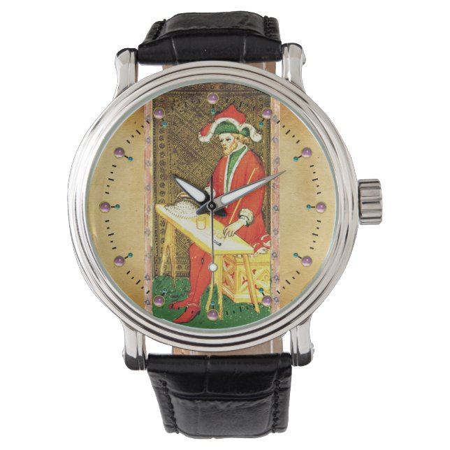 ANTIQUE RENAISSANCE TAROTS 1 / THE MAGICIAN WATCH (Front)
