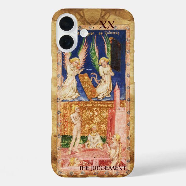 ANTIQUE RENAISSANCE TAROTS 20 / THE JUDGEMENT Case-Mate iPhone CASE (Back)