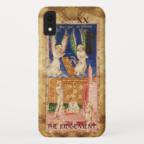 ANTIQUE RENAISSANCE TAROTS 20  THE JUDGEMENT iPhone XR CASE