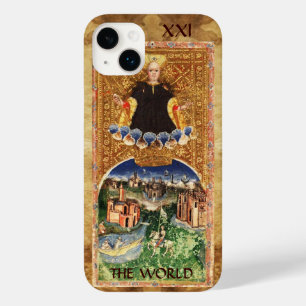 ANTIQUE RENAISSANCE TAROTS 21 / THE WORLD Case-Mate iPhone 14 PLUS CASE