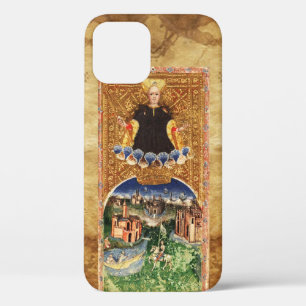 ANTIQUE RENAISSANCE TAROTS 21 / THE WORLD iPhone 12 CASE