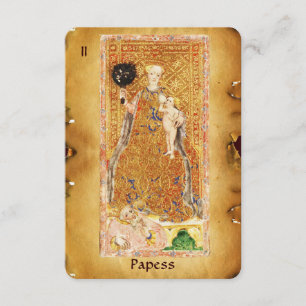 ANTIQUE RENAISSANCE TAROTS 2  / PAPESS ( CHARITY ) ANNOUNCEMENT