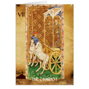 ANTIQUE RENAISSANCE TAROTS 7 / THE CHARIOT
