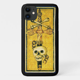ANTIQUE RENAISSANCE TAROTS / ACE OF SWORDS iPhone 11 CASE