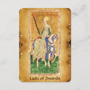 ANTIQUE RENAISSANCE TAROTS / LADY OF SWORDS ANNOUNCEMENT