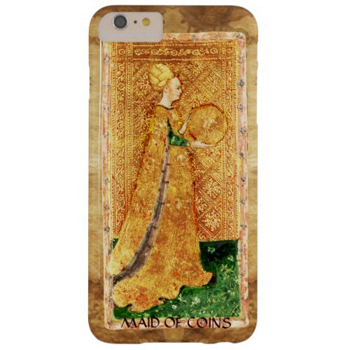 ANTIQUE RENAISSANCE TAROTS   MAID OF COINS BARELY THERE iPhone 6 PLUS CASE
