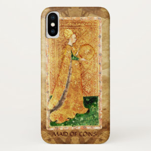 ANTIQUE RENAISSANCE TAROTS / MAID OF COINS iPhone X CASE