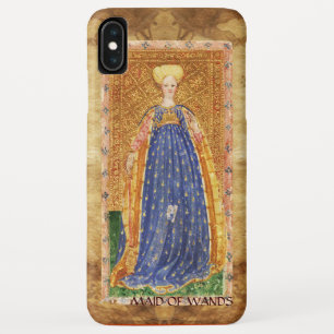 ANTIQUE RENAISSANCE TAROTS / MAID OF WANDS iPhone XS MAX CASE