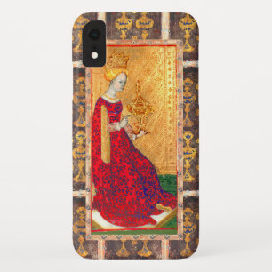 ANTIQUE RENAISSANCE TAROTS / QUEEN OF CUPS iPhone XR CASE