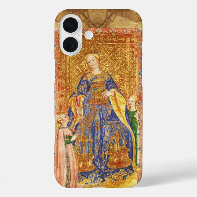 ANTIQUE RENAISSANCE TAROTS  / QUEEN OF WANDS Case-Mate iPhone CASE (Back)