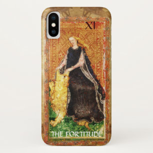 ANTIQUE RENAISSANCE TAROTS THE FORTITUDE- STRENGHT iPhone X CASE