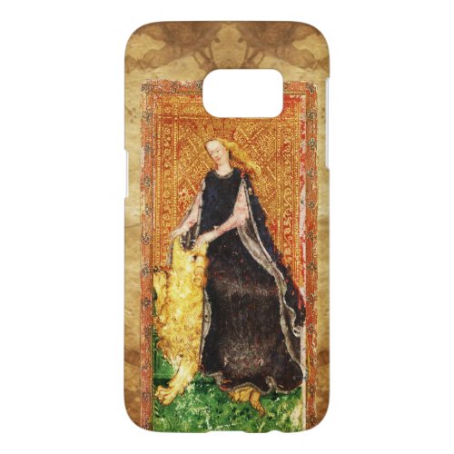 ANTIQUE RENAISSANCE TAROTS THE FORTITUDE_ STRENGHT SAMSUNG GALAXY S7 CASE