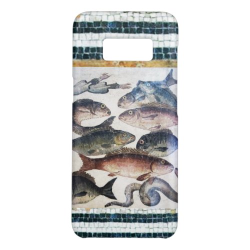 ANTIQUE ROMAN MOSAICS FISHESOCEAN SEA LIFE SCENE Case_Mate SAMSUNG GALAXY S8 CASE