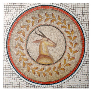 ANTIQUE ROMAN MOSAICS / GAZZELLE CERAMIC TILE