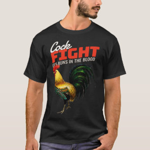 Antique Rooster Painting T-Shirt