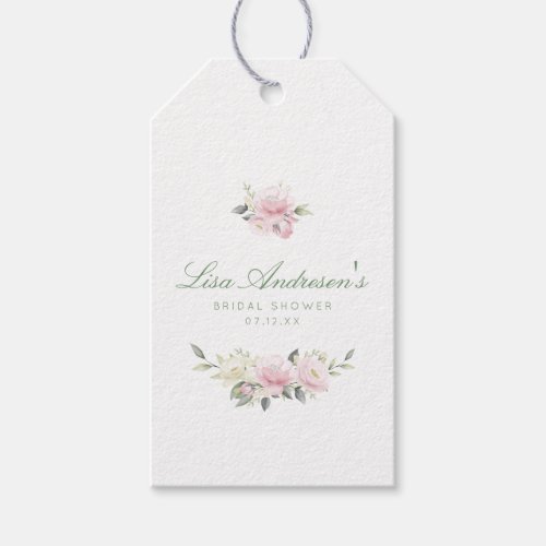 Antique Rose Gift Tags