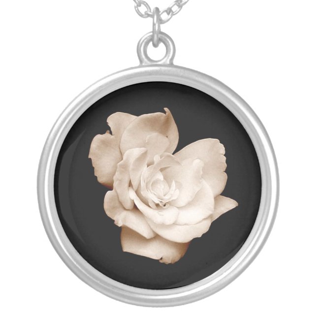 'Antique Rose' Necklace (Front)