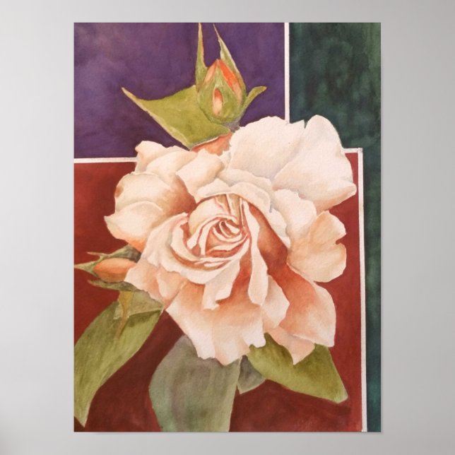 Antique Rose Poster (Front)