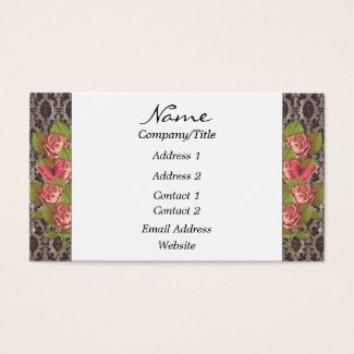 Antique Roses Business Card