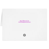 Antique Roses Cards (Back Horizontal)