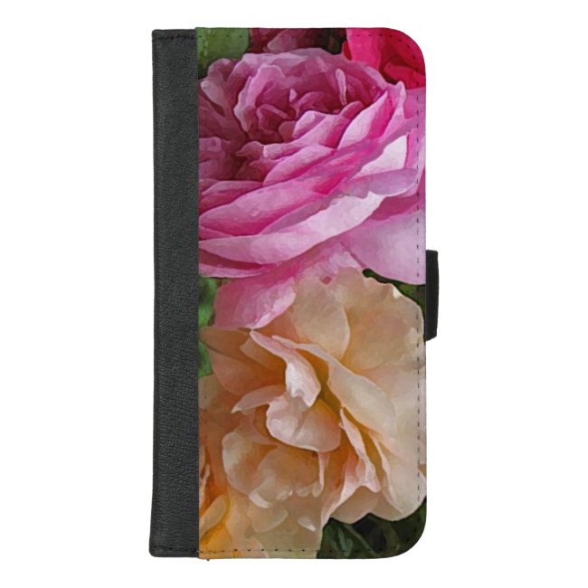 Antique Roses iPhone 8/7 Plus Wallet Case