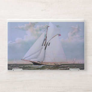 Antique Sailing Ship Sloop Yacht Sailboat Ocean HP Laptop Skin