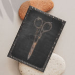 Antique Scissor Hair Stylist Barber Salon Vintage Business Card<br><div class="desc">Antique Scissor Hair Stylist Barber Salon Vintage Business Card.</div>