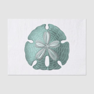 Antique Sea Sand Dollar Illustration Tissue Paper
