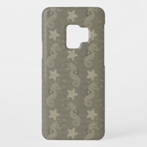 Antique Seahorse And Starfish Pattern Case_Mate Samsung Galaxy S9 Case