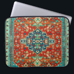 Antique Serapi Rug Motive Laptop Sleeve<br><div class="desc">Cool  Design Antique Serapi carpets of Northwest Persia Motive Digitally Colorized</div>