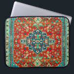 Antique Serapi Rug Motive Laptop Sleeve<br><div class="desc">Cool  Design Antique Serapi carpets of Northwest Persia Motive Digitally Colorized</div>