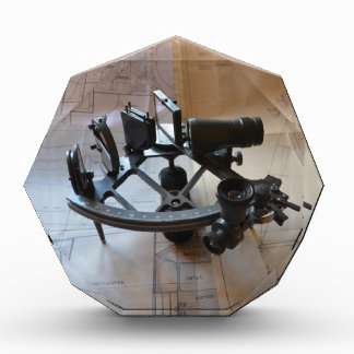 Antique Sextant Acrylic Award
