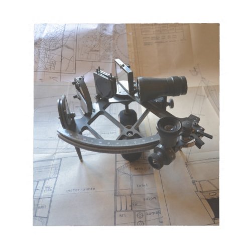 Antique Sextant Notepad