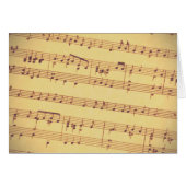 Antique Sheet Music (Front Horizontal)